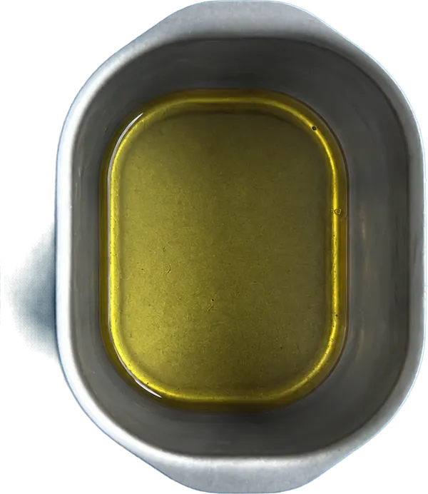Nel sesto contenitore mettete 15 g di olio extravergine di oliva.
