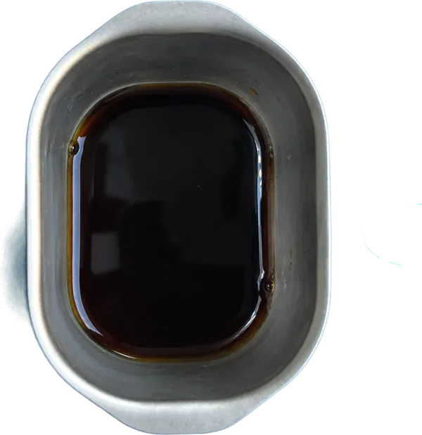 Nel quinto contenitore mettete 30 g di salsa di soia.